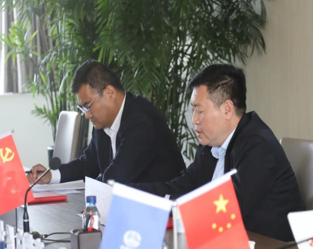 銀川中鐵水務(wù)黨委開展領(lǐng)導(dǎo)班子黨風(fēng)廉政建設(shè)集體談話