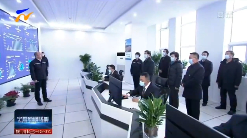 陳潤兒、咸輝慰問春節(jié)期間堅(jiān)守在供水一線的銀川中鐵水務(wù)員工