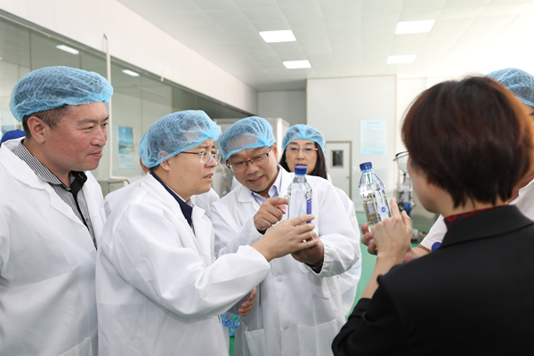 中國鐵工投資總會計師肖圣一行調(diào)研銀川中鐵水務(wù)