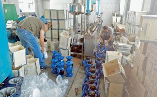 水表檢定站表務管理系統(tǒng)投入使用